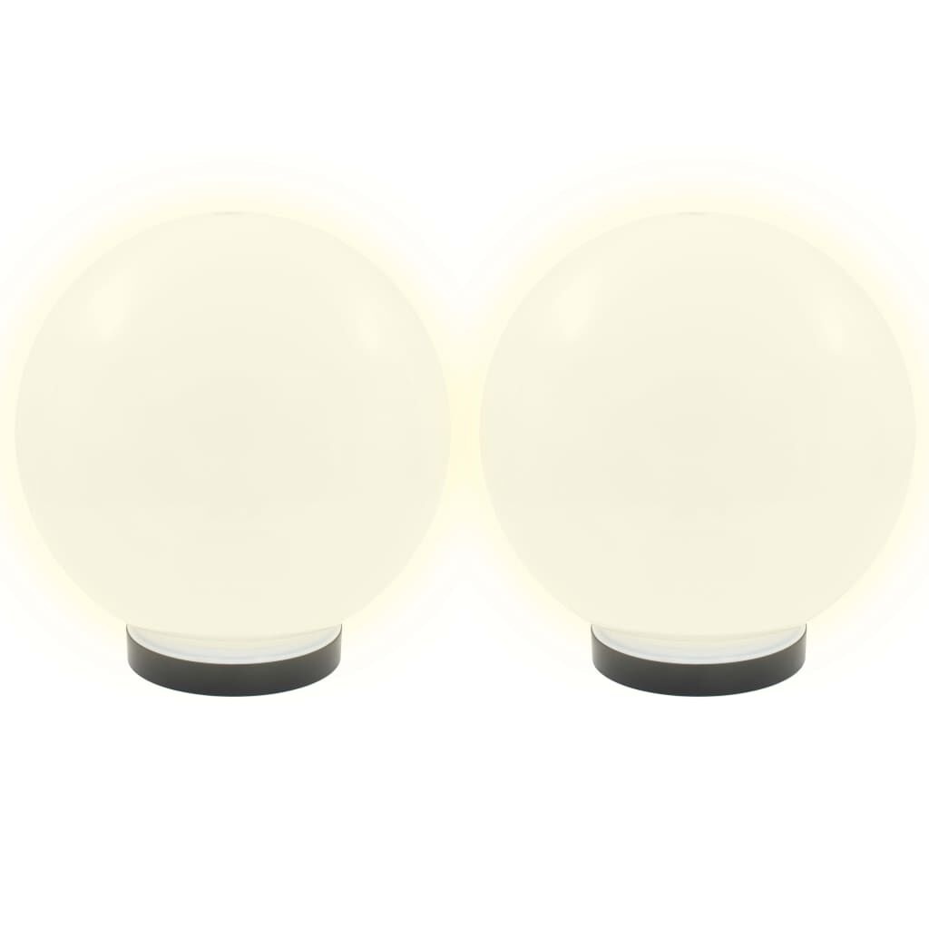 VidaXL LED-bollampen 2 st rond 25cm PMMA (34% Korting)