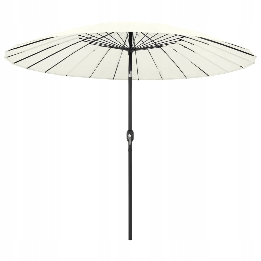 Parasol Zandwit Aluminium Paal 270cm - 52% Korting!