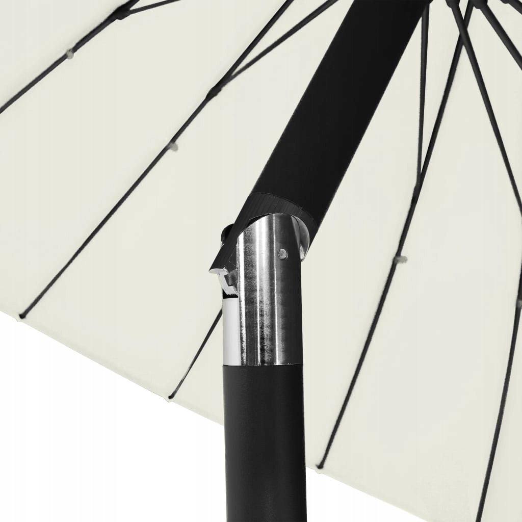 Parasol Zandwit Aluminium Paal 270cm - 52% Korting!