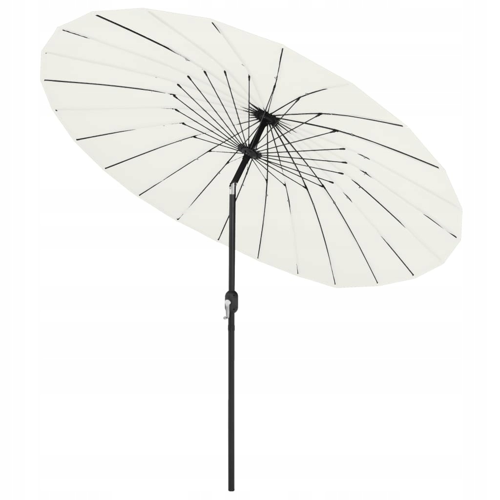 Parasol Zandwit Aluminium Paal 270cm - 52% Korting!