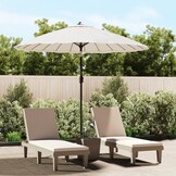 Parasol Zandwit Aluminium Paal 270cm - 52% Korting!