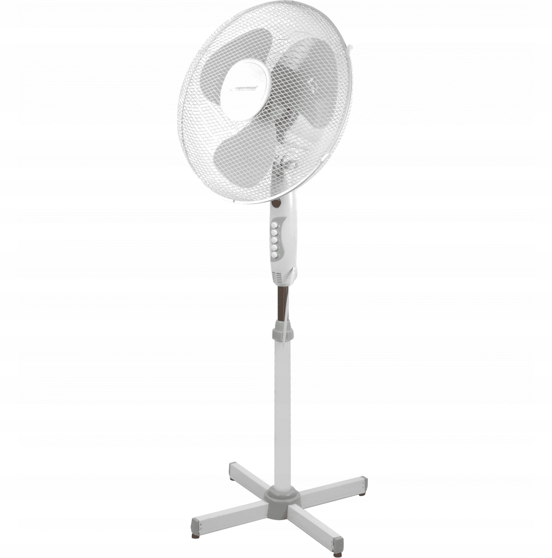 Stabiele Vloerventilator Esperanza 50W - 3 Snelheden - Wit - 32% Korting