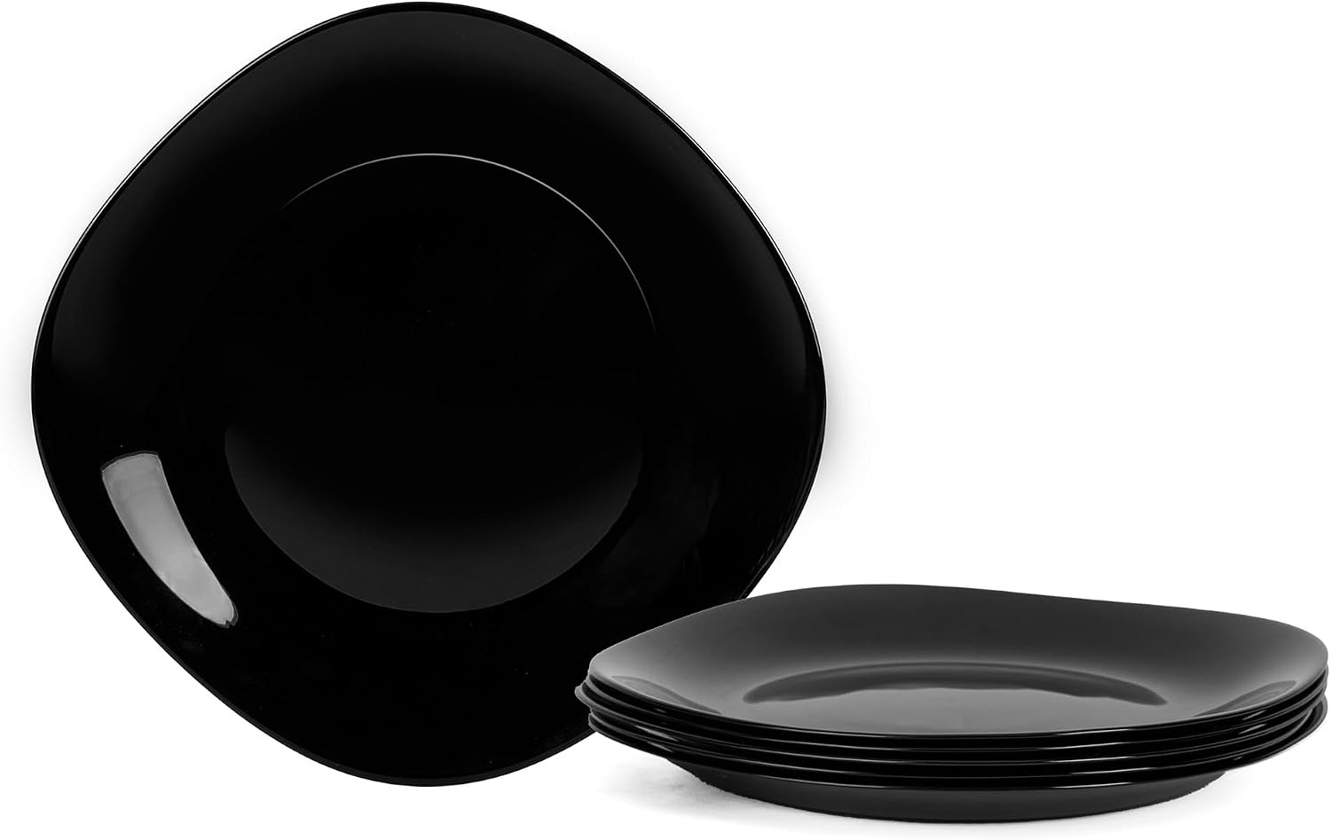 LaGlint Dinerborden Zwart (6 stuks) - 33% Korting