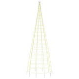 Verlichte Kerstboom voor Vlaggenmast met 550 LED's (300 cm) - Warm Wit - 79% Korting