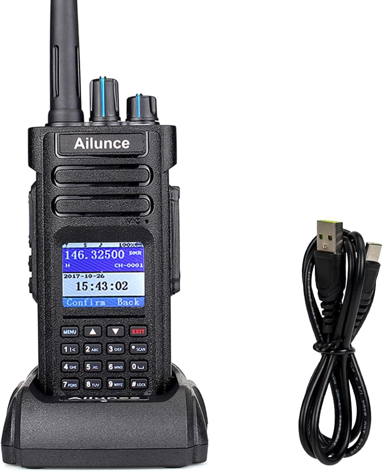 DMR Digitale Tweewegradio GPS IP67 Waterdicht 10W - 30% Korting