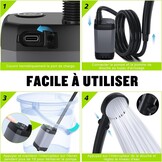 Draagbare Campingdouche met 6000mAh Accu - 33% Korting
