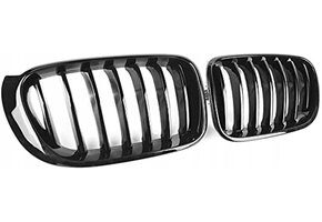 Glanzend Zwarte Niergrilles BMW X3/X4 F25/F26 - Set van 2 (34% Korting)