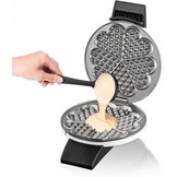 Hartvormig Wafelijzer - 930W met Antiaanbaklaag - 29% Korting!
