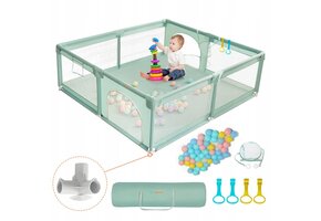 Babybox XXL Groen 150x180 cm - Ongebruikt, 29% Korting!