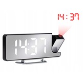 Projector Wekker Zwart - Digitale Tijdprojectie - 29% Korting