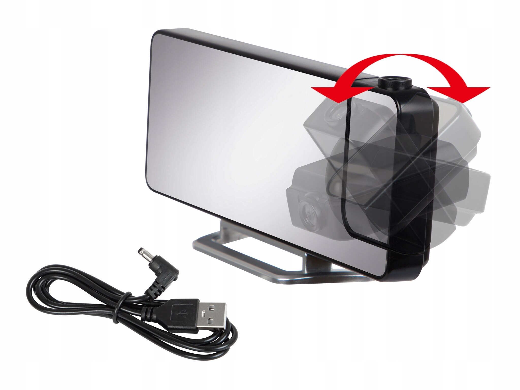 Projector Wekker Zwart - Digitale Tijdprojectie - 29% Korting
