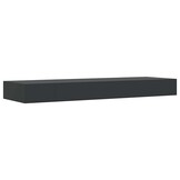 Zwevend Wandschap met Lade 80x25x8 cm Zwart - 66% Korting