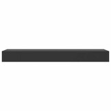 Zwevend Wandschap met Lade 80x25x8 cm Zwart - 66% Korting