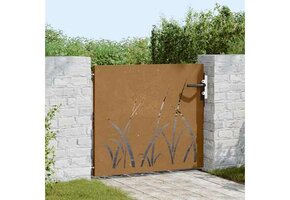 Cortenstaal Tuinpoort 85x100 cm - Grasontwerp (35% Korting)