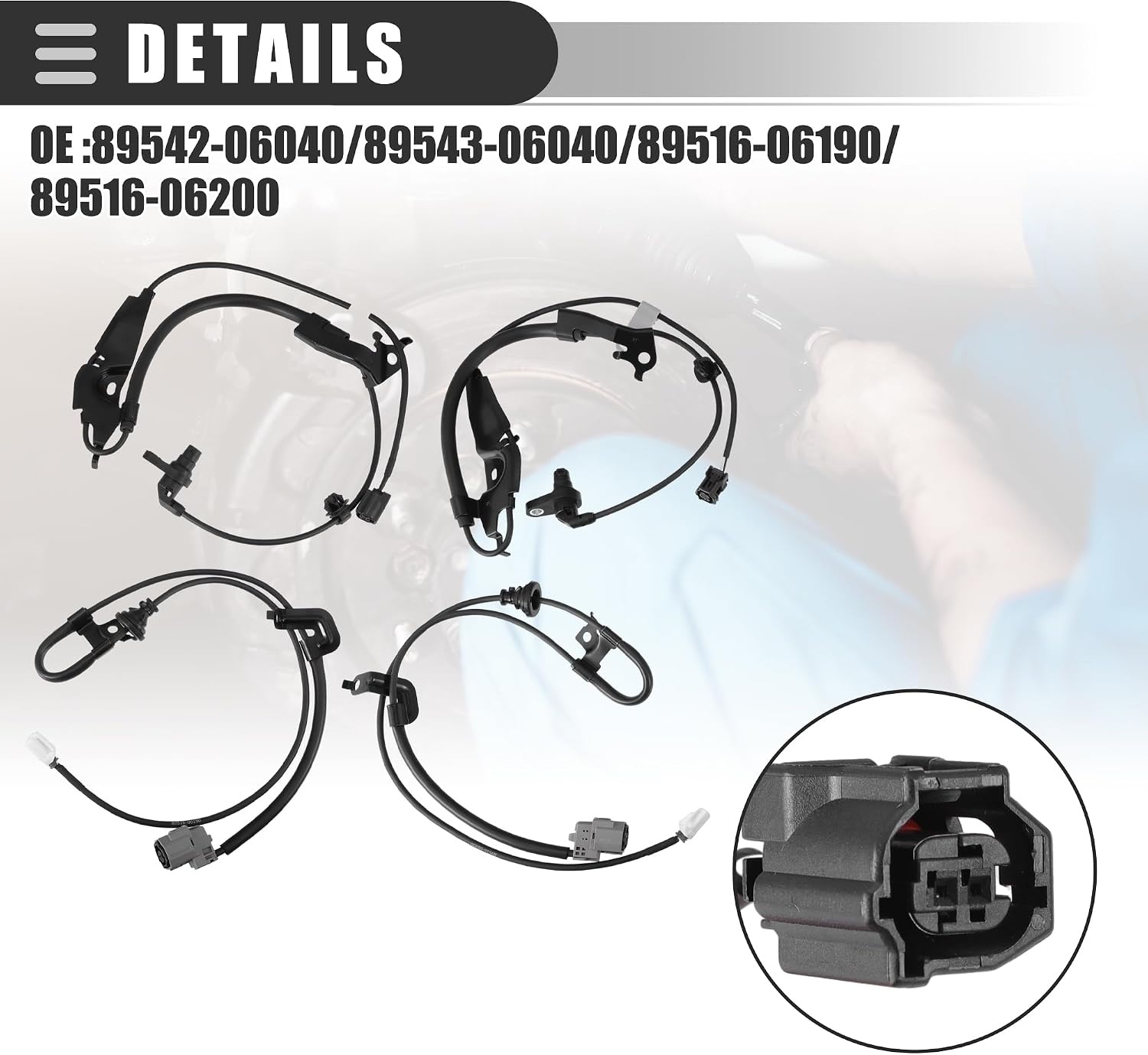 ABS Wielsnelheidssensor Set - Toyota/Lexus - 29% Korting