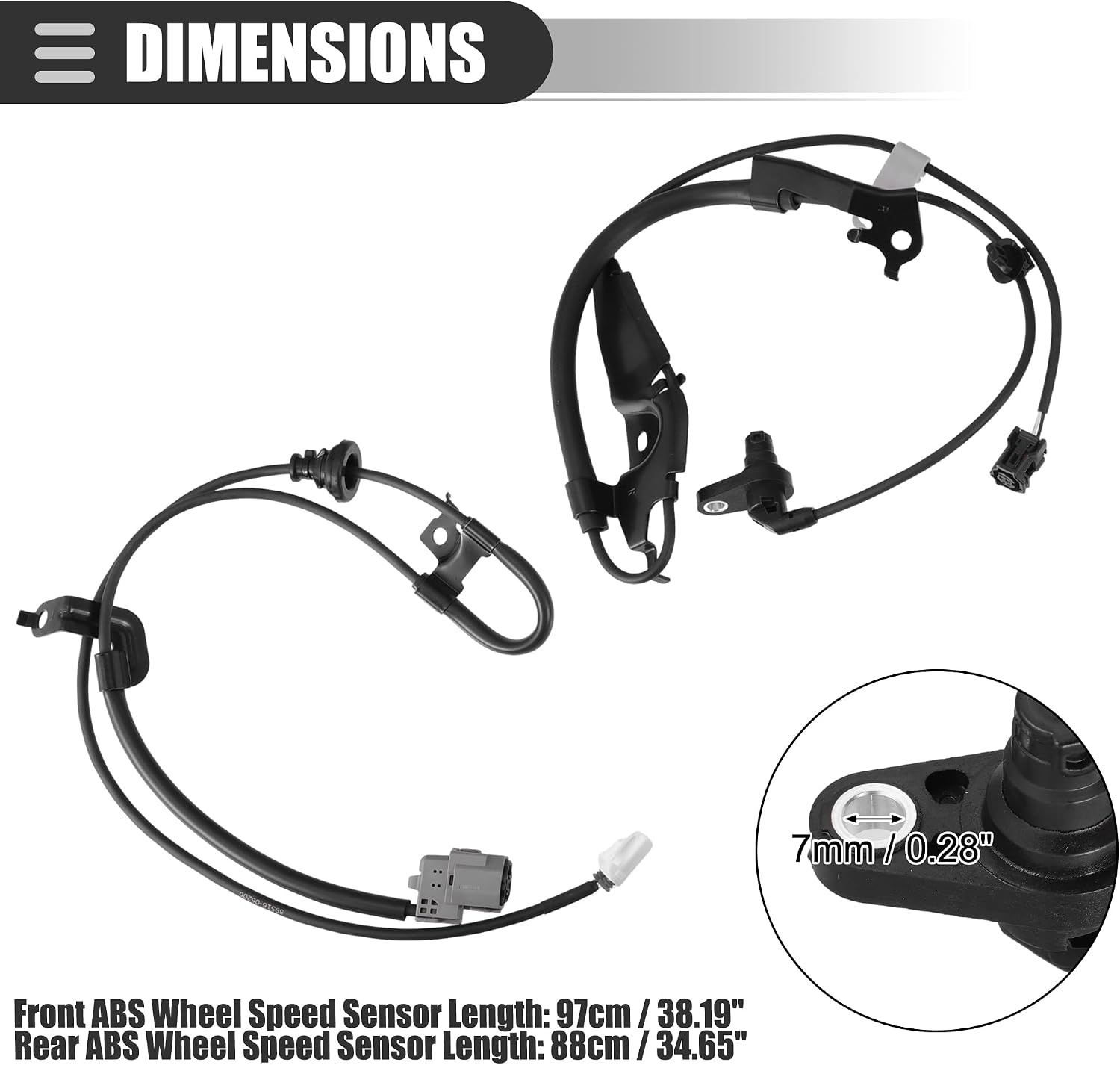 ABS Wielsnelheidssensor Set - Toyota/Lexus - 29% Korting