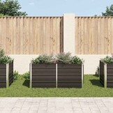 Verhoogde Plantenbak Staal Antraciet - 34% Korting