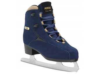 Kunstschaatsen Dames Recreatief Maat 42 Blauw/Goud - 35% Korting!