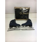 Kunstschaatsen Dames Recreatief Maat 42 Blauw/Goud - 35% Korting!