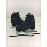 Kunstschaatsen Dames Recreatief Maat 42 Blauw/Goud - 35% Korting!