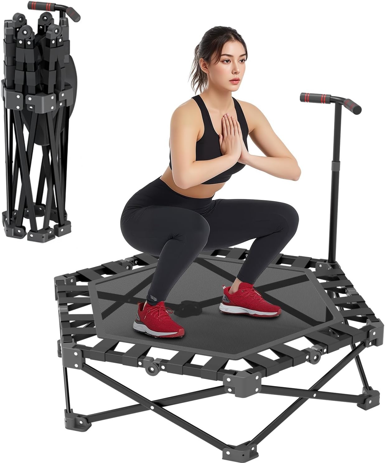 Fitness Trampoline Inklapbaar 106cm - 34% Korting!
