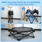 Fitness Trampoline Inklapbaar 106cm - 34% Korting!