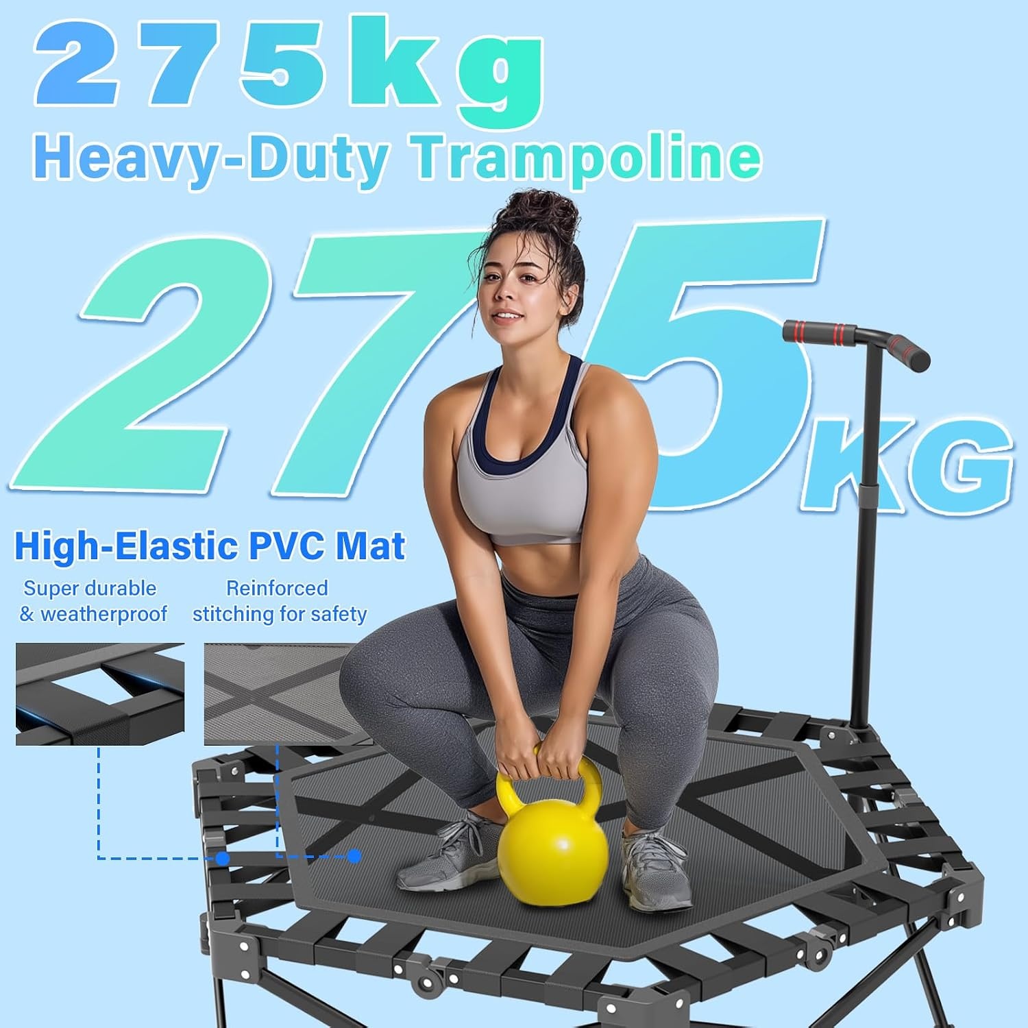 Fitness Trampoline Inklapbaar 106cm - 34% Korting!