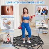 Fitness Trampoline Inklapbaar 106cm - 34% Korting!
