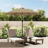Parasol Vervangingsdoek 300 cm Taupe - 33% Korting