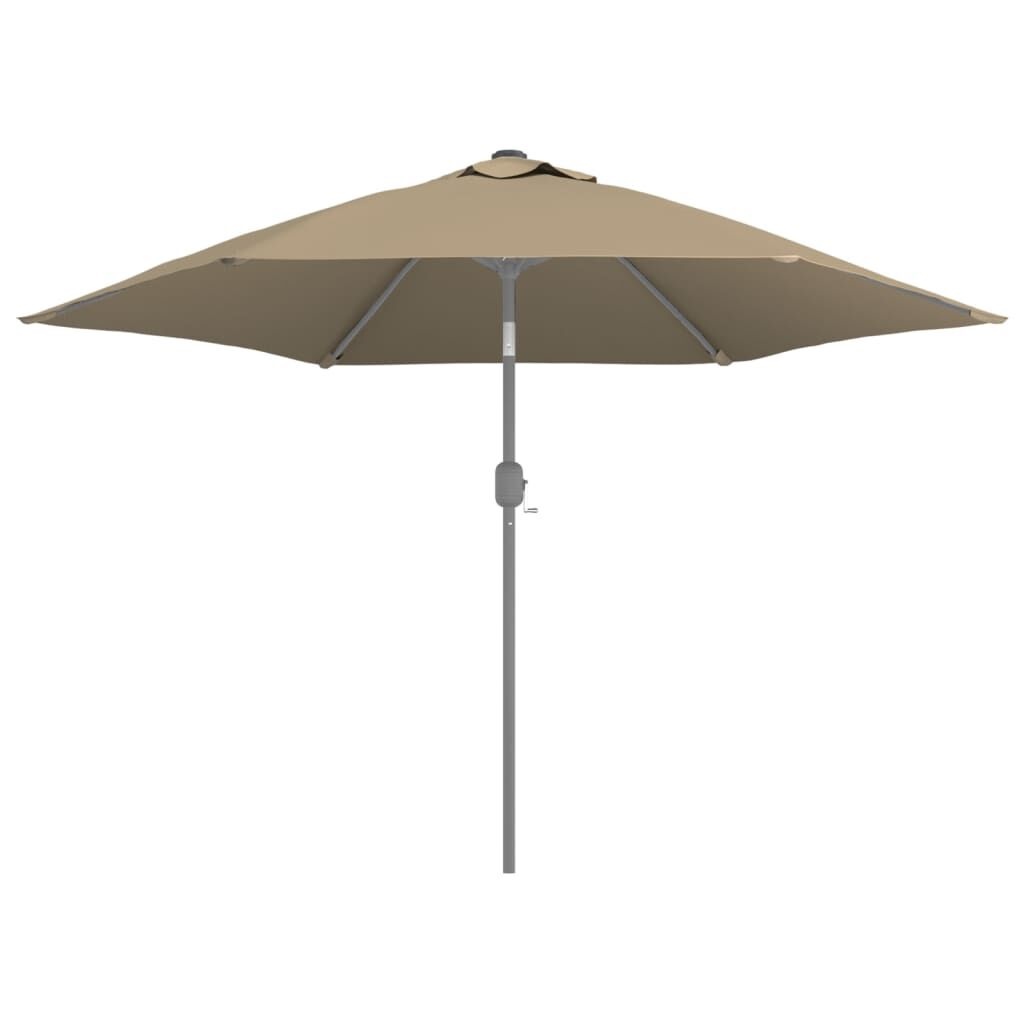 Parasol Vervangingsdoek 300 cm Taupe - 33% Korting
