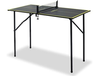 Mini Tafeltennistafel Inklapbaar 90x45 cm met Net - 4% Korting