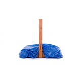 Houten Zandbak 120x120cm met Rood Dak & Bankjes - 35% Korting