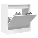 Moderne Schoenenkast Wit 60x34x63,5 cm - 34% Korting