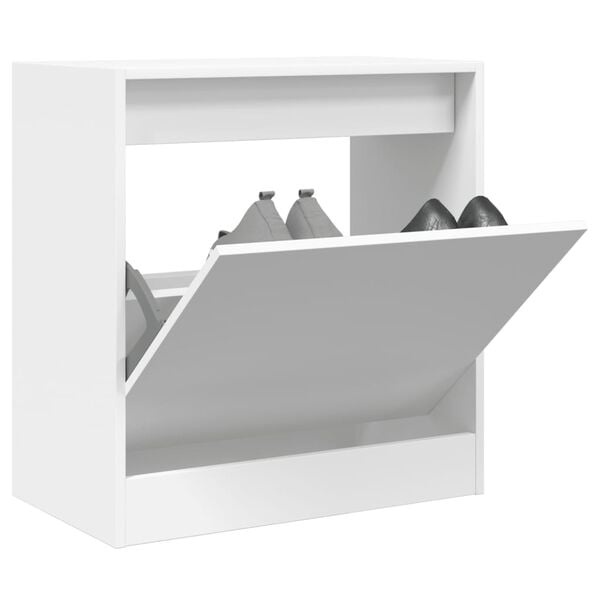 Moderne Schoenenkast Wit 60x34x63,5 cm - 34% Korting