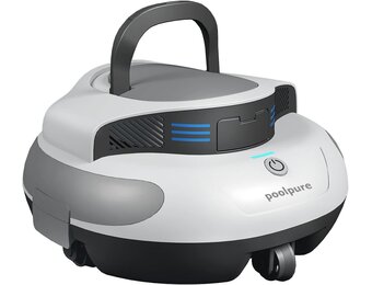Draadloze Zwembadrobot tot 90m², 41% Korting