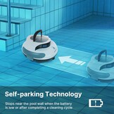 Draadloze Zwembadrobot tot 90m², 41% Korting