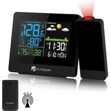 Projectiewekker met Weerstation & Dubbel Alarm - 34% Korting