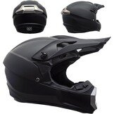 Motorcrosshelm Off-road M (54-55CM) incl. Bril, Handschoenen & Bivakmuts - 34% Korting