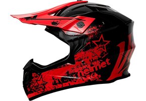 Kindercrosshelm Rood Maat M - Off-road Motorhelm met ECE R22.06 Keurmerk (34% Korting)