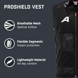 Rugbeschermer Heren Ski & Wintersport - Ademend Vest (2XL)