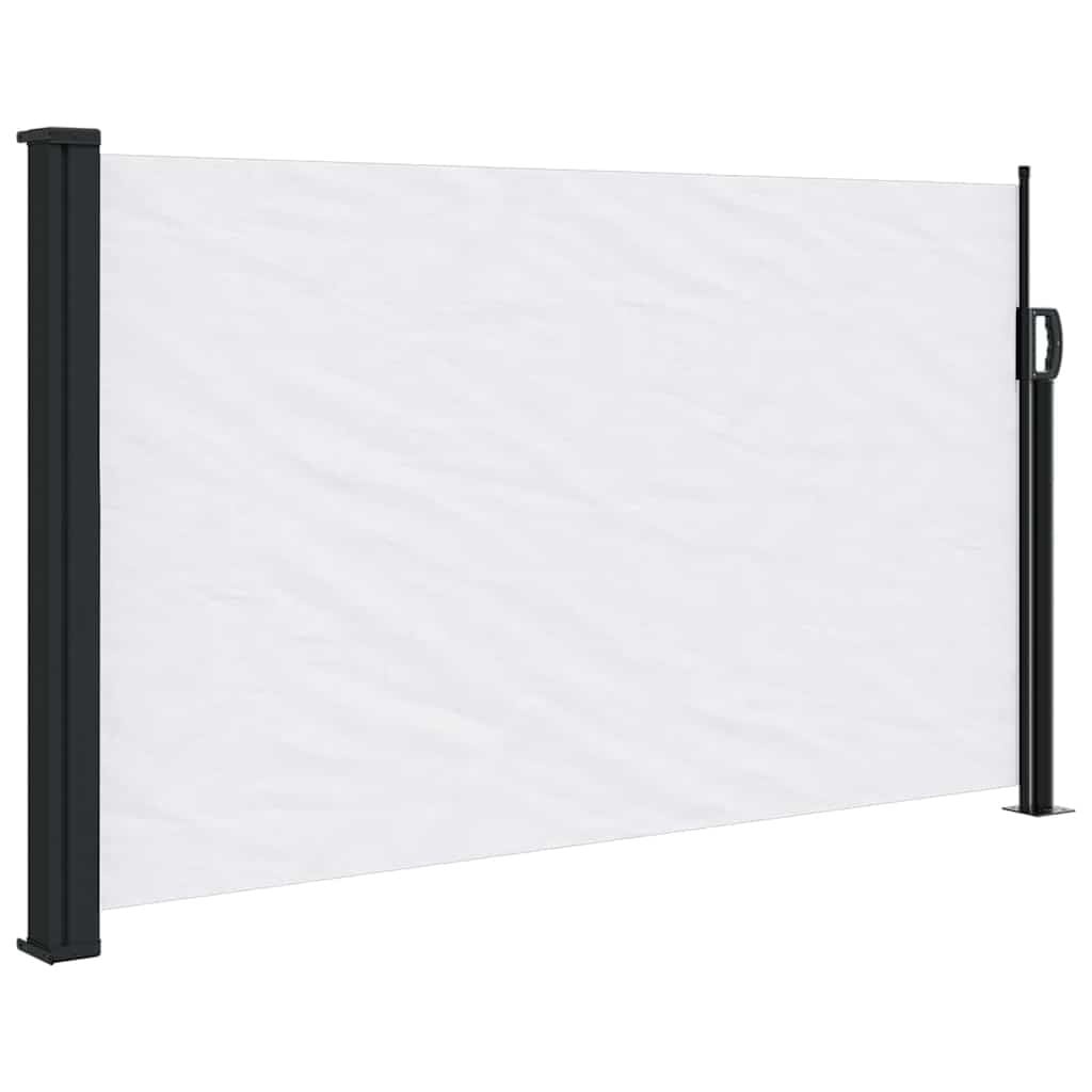 Uittrekbaar Windscherm 120x600cm Wit - 34% Korting