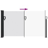 Uittrekbaar Windscherm 120x600cm Wit - 34% Korting