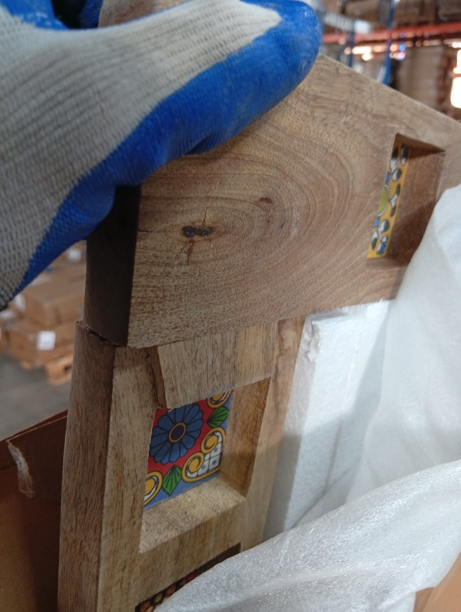 Naturel Houten Badkamerspiegel 50x70 cm - 59% Korting