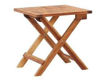 Inklapbare Houten Salontafel 40x40x40 cm - 33% Korting