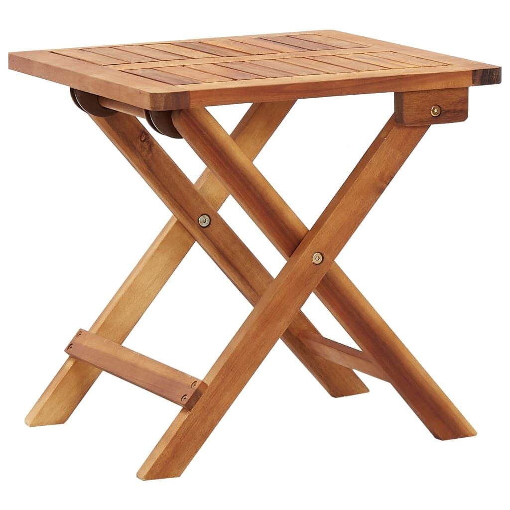 Inklapbare Houten Salontafel 40x40x40 cm - 33% Korting
