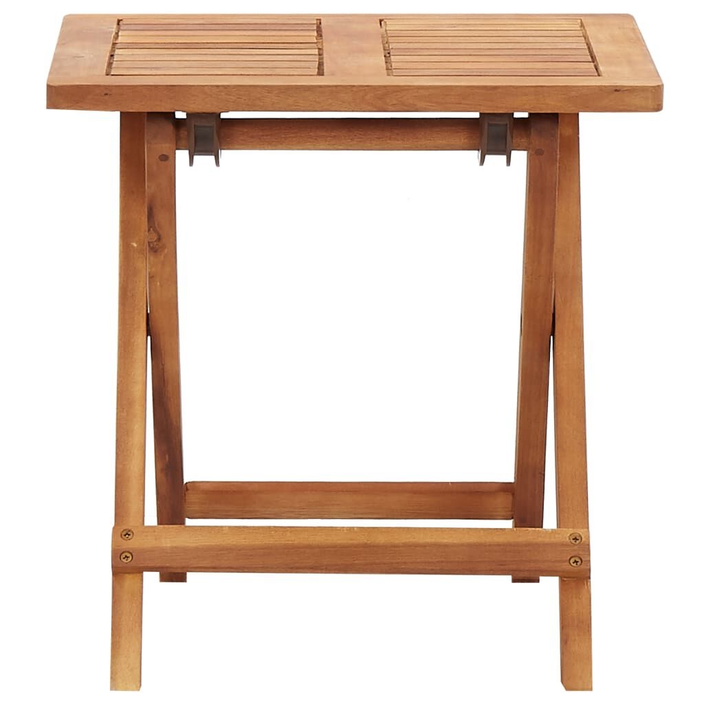 Inklapbare Houten Salontafel 40x40x40 cm - 33% Korting