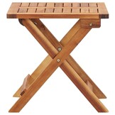 Inklapbare Houten Salontafel 40x40x40 cm - 33% Korting