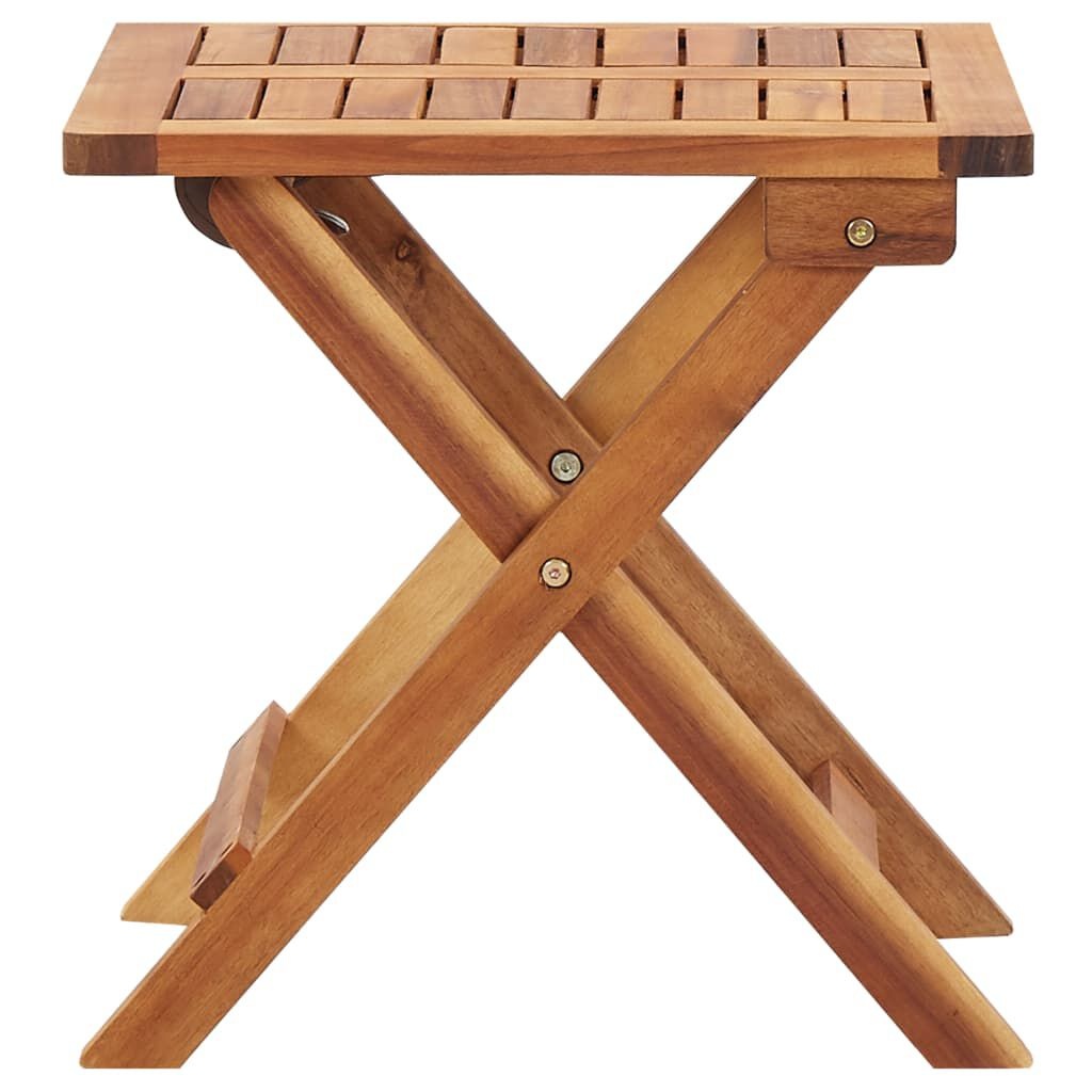 Inklapbare Houten Salontafel 40x40x40 cm - 33% Korting