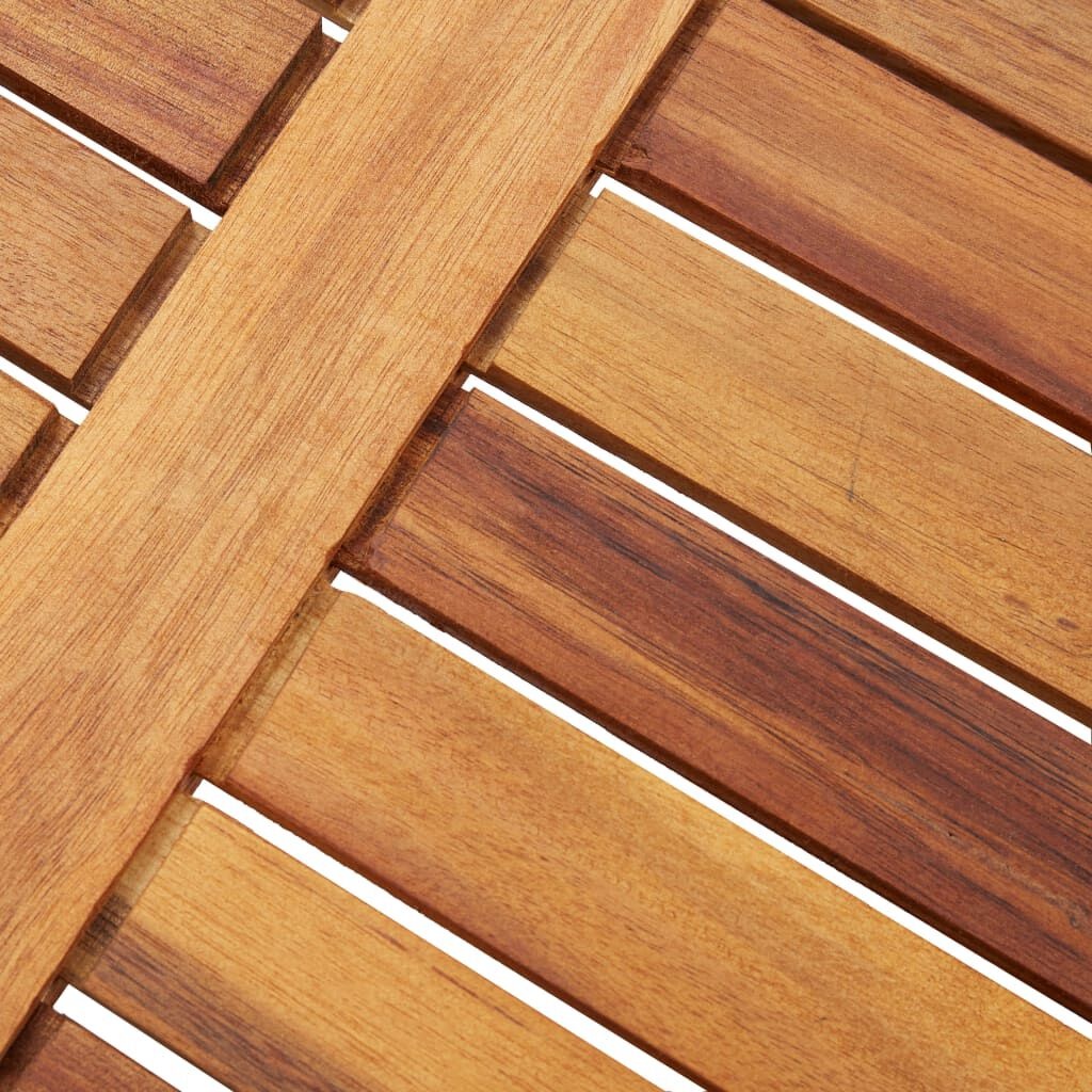 Inklapbare Houten Salontafel 40x40x40 cm - 33% Korting