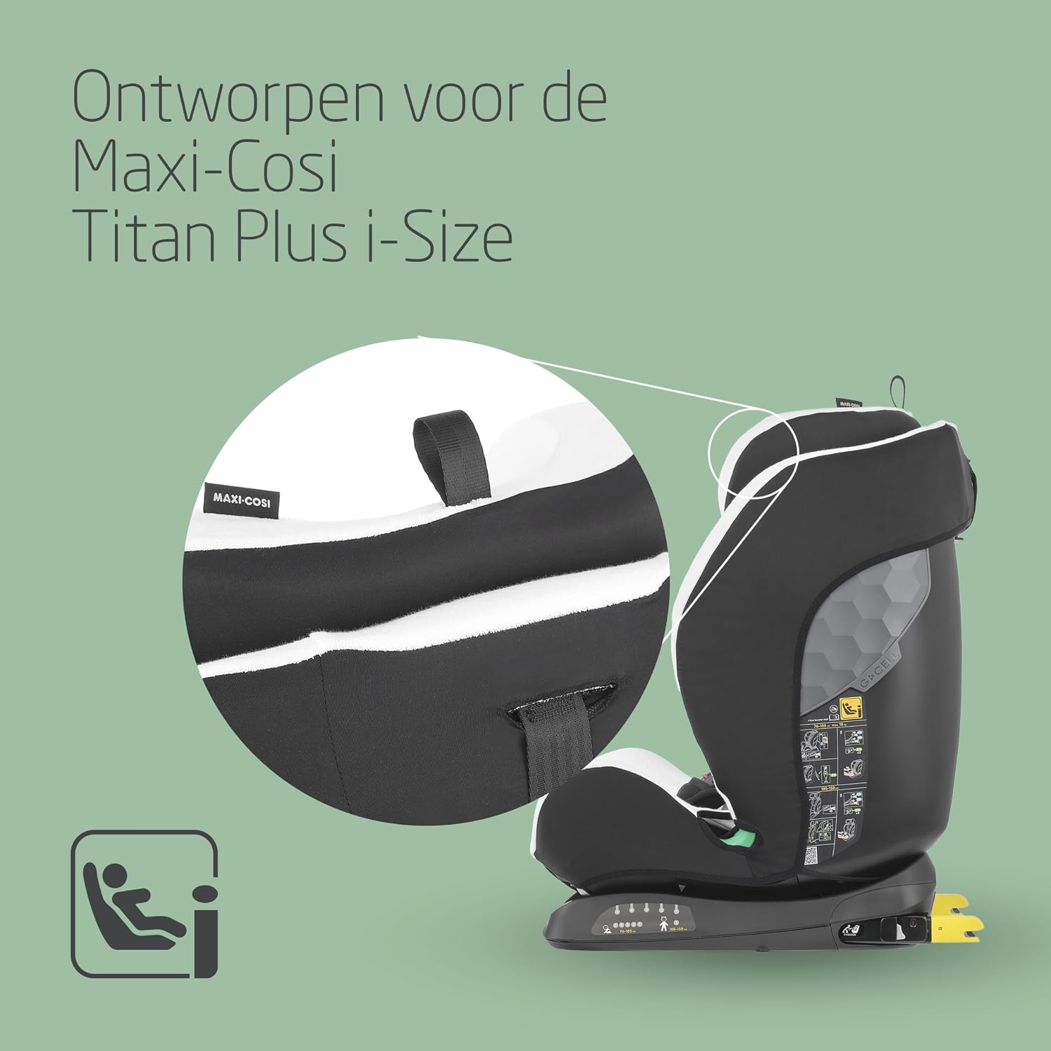 Zomerhoes Biologisch Katoen Natural White voor Maxi-Cosi Titan S (62% korting)